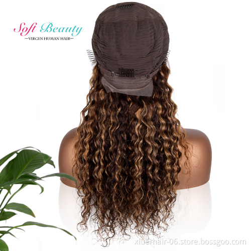 Wet Jerry Curl Kinky Raw Wholesale Vendor HD Long Afro Perruqu Full Lac T Part Human Hair Wigs European